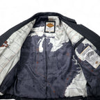 HARLEY DAVIDSON Double Riders Jacket Leather Jacket Size 38 Black Cowhide
