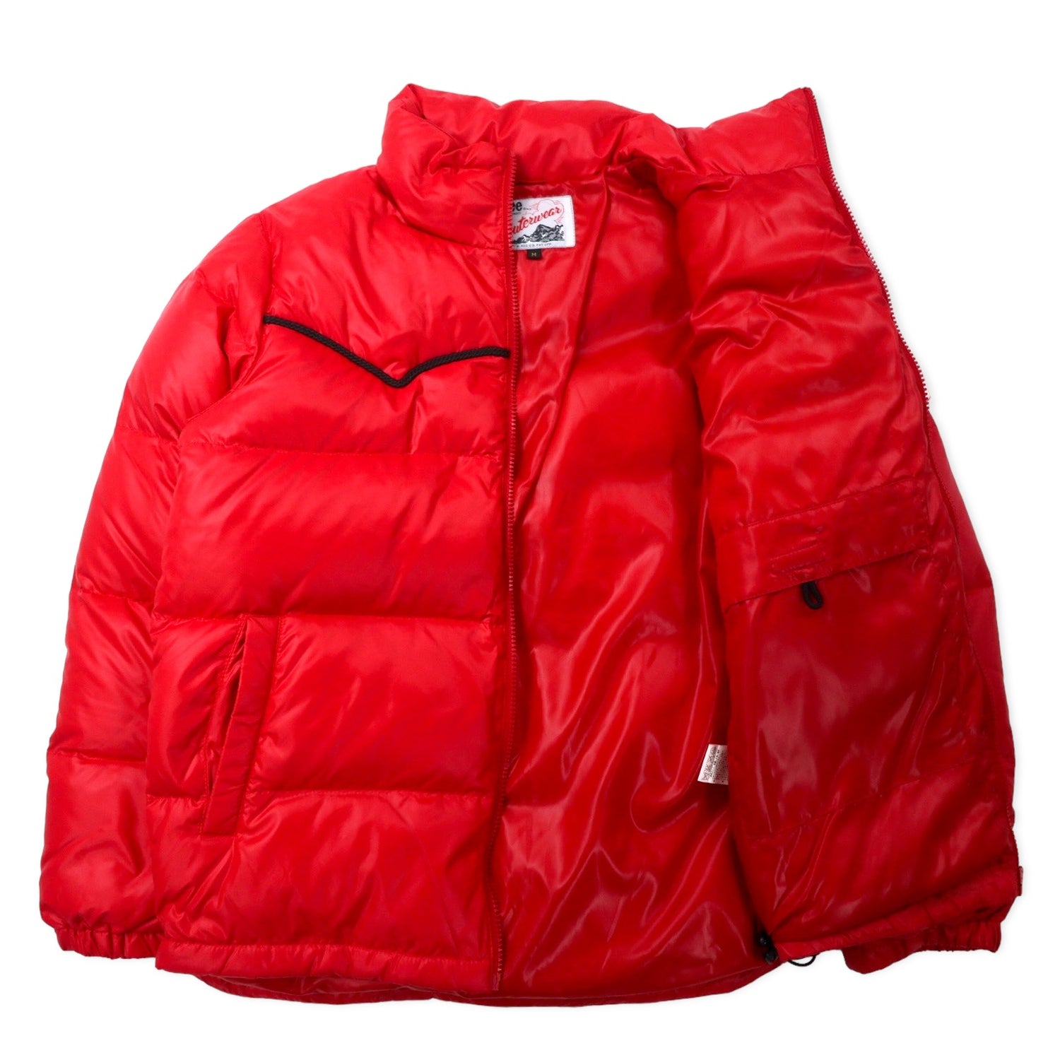 LEE OUTERWEAR PUFFER JACKET M Red Nylon 19410-209 Unused – 日本然 