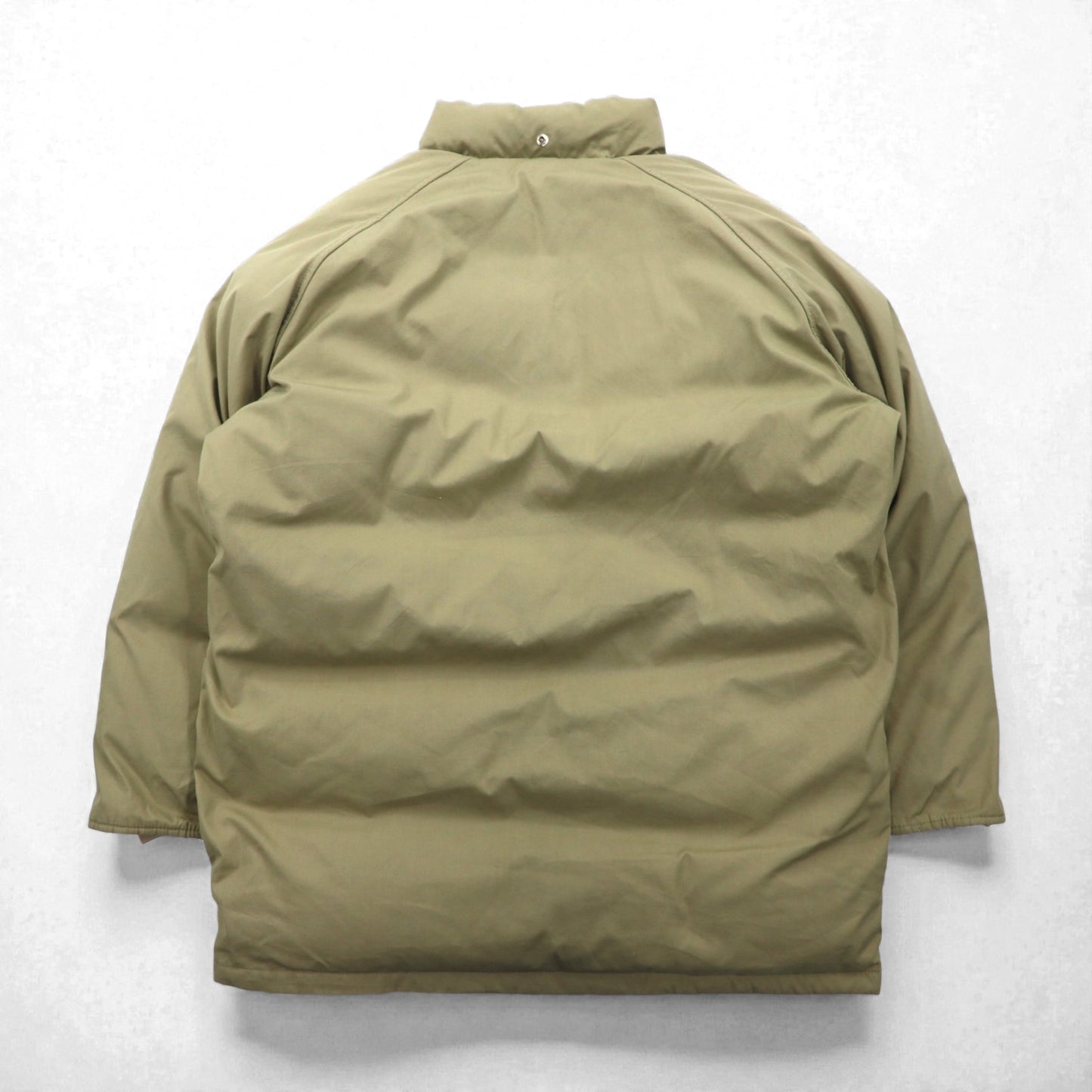 Woolrich 80年代 65/35クロス ボリューム ダウンジャケット XL ベージュ 白タグ フード着脱 ドローコード