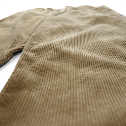 Polo Ralph Lauren イージー スラックス コーデュロイ チノパンツ L ベージュ 太畝 テーパード ダブルカフス