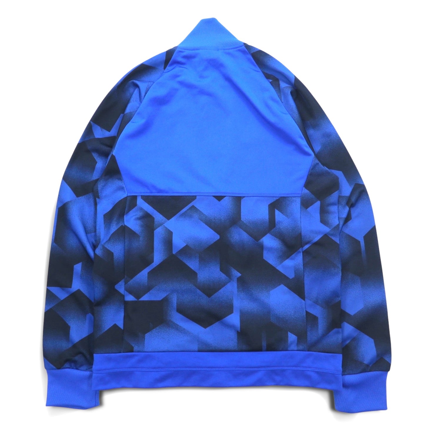 adidas トラックジャケット ジャージ M ブルー CLIMALITE 3ストライプ RENGI B46918