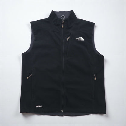 THE NORTH FACE フルジップ フリース ベスト L ブラック WINDWALL ポリエステル