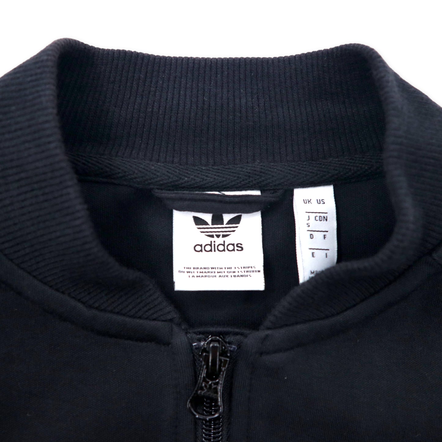 adidas originals ATP型 3ストライプ トラックジャケット ジャージ S ブラック コットン 3 STR TRACKTOP