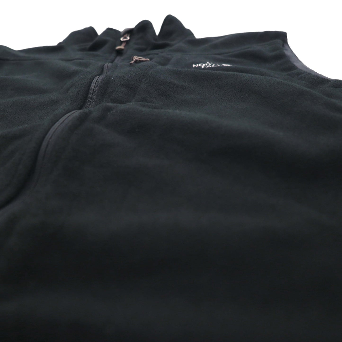 THE NORTH FACE フルジップ フリース ベスト L ブラック WINDWALL ポリエステル