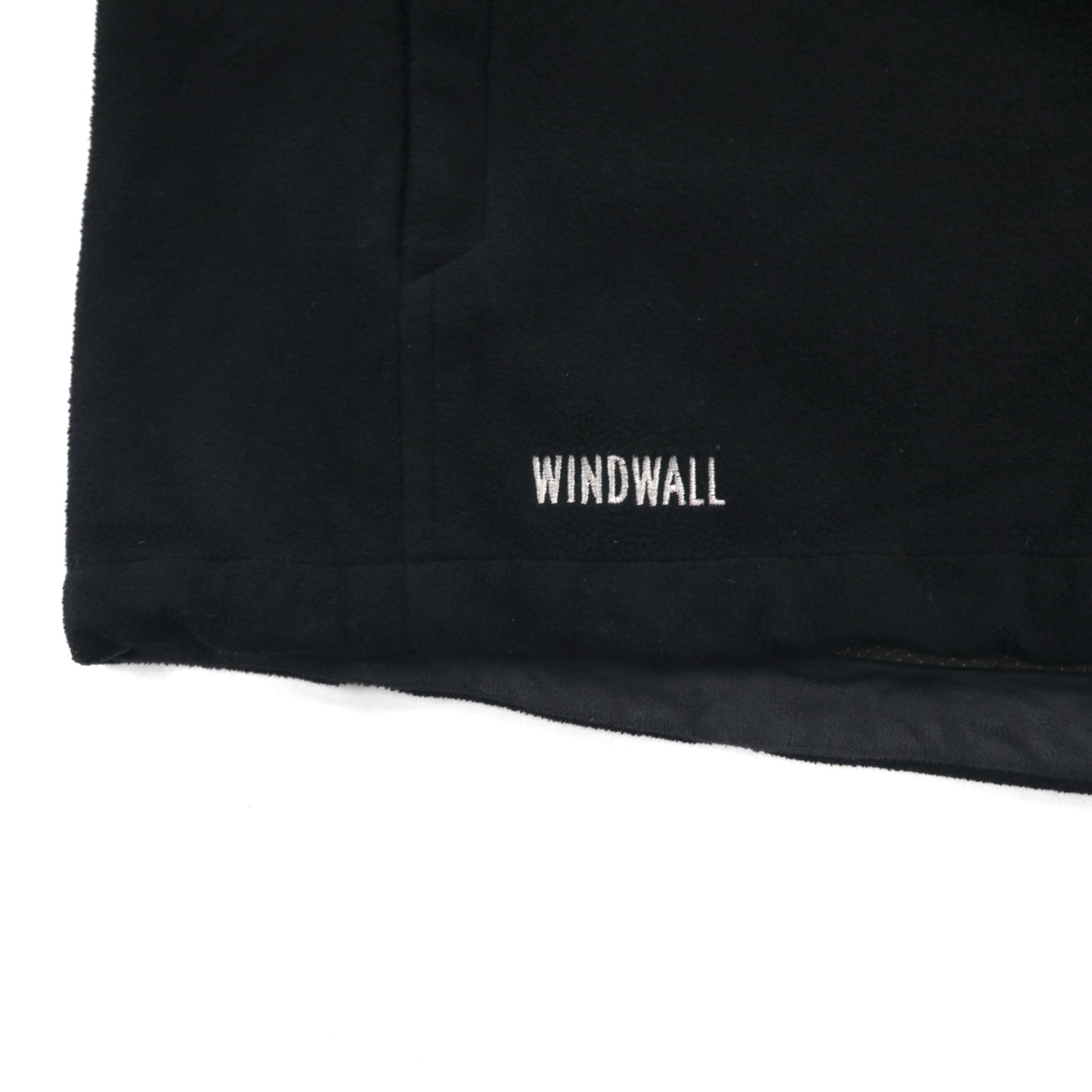 THE NORTH FACE フルジップ フリース ベスト L ブラック WINDWALL ポリエステル