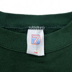 Made in USA 90s LOGO 7 NFL Print Sweatshirt L Green Cotton GREEN BAY PACKERS