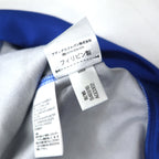 adidas トラックジャケット ジャージ M ブルー CLIMALITE 3ストライプ RENGI B46918