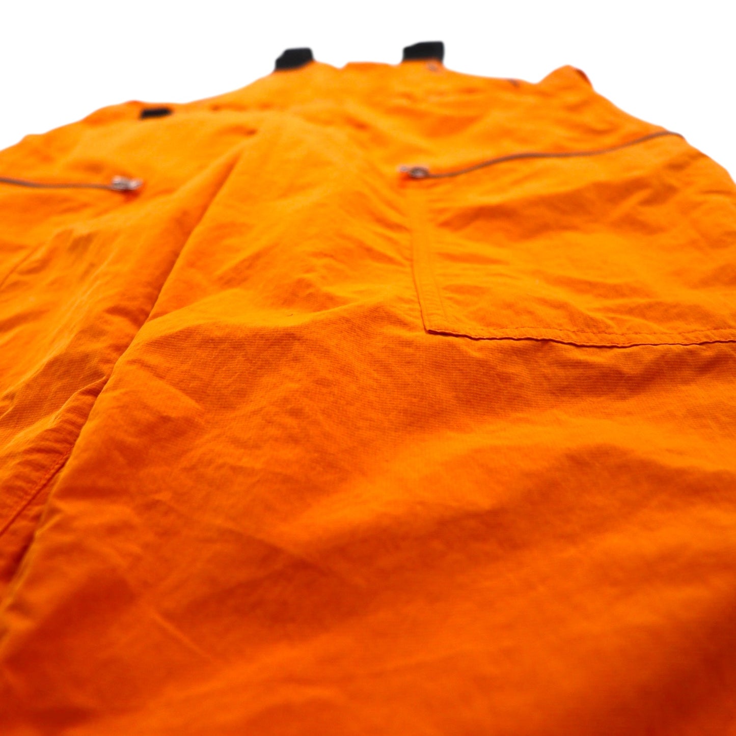 BAL (balanceweardesign) Washed Nylon Zip Overalls, Size M, Orange, BAL-1985