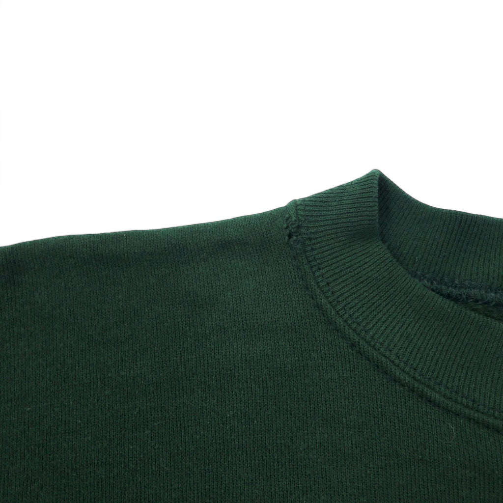 Made in USA 90s LOGO 7 NFL Print Sweatshirt L Green Cotton GREEN BAY PACKERS