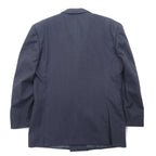 Gianni Versace Italian made old double tailored jacket L grey wool