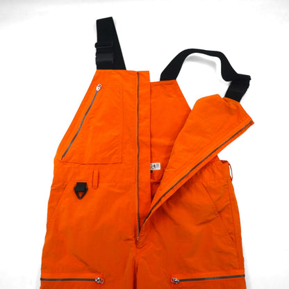BAL (balanceweardesign) Washed Nylon Zip Overalls, Size M, Orange, BAL-1985