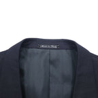 Gianni Versace Italian made old double tailored jacket L grey wool