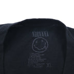 NIRVANA ニルヴァーナ オフィシャル ロック バンド Tシャツ XL ブラック コットン ニカラグア製
