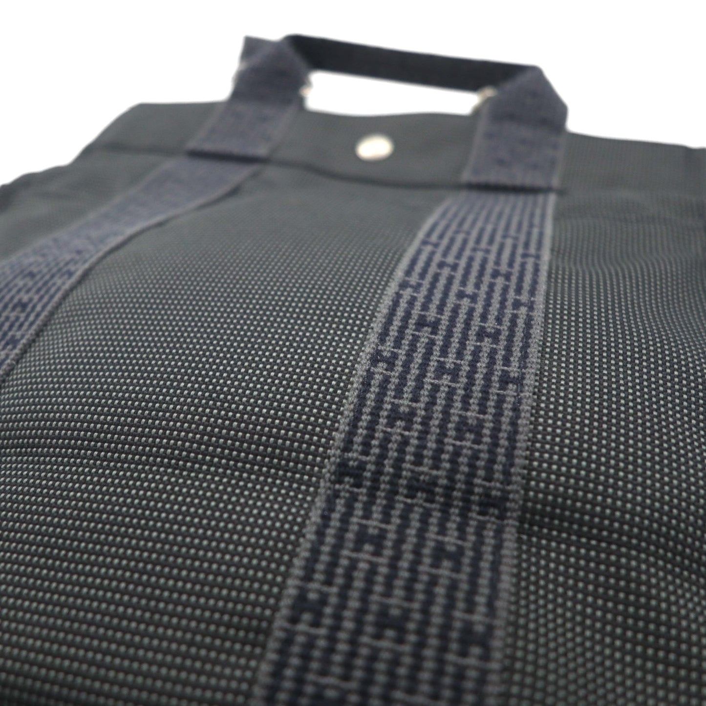 HERMES エールライン サックアドPM リュック バックパック グレー キャンバス フランス製