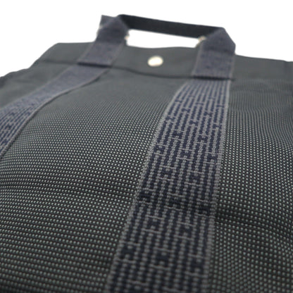 HERMES エールライン サックアドPM リュック バックパック グレー キャンバス フランス製