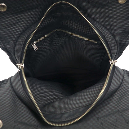 HERMES エールライン サックアドPM リュック バックパック グレー キャンバス フランス製