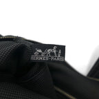 HERMES エールライン サックアドPM リュック バックパック グレー キャンバス フランス製