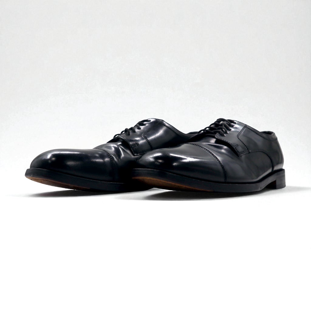 NUNN BUSH 90s DRESS FLEX Straight-Tip Dress Shoes, Size 27cm, Black Leather, 81554 332052