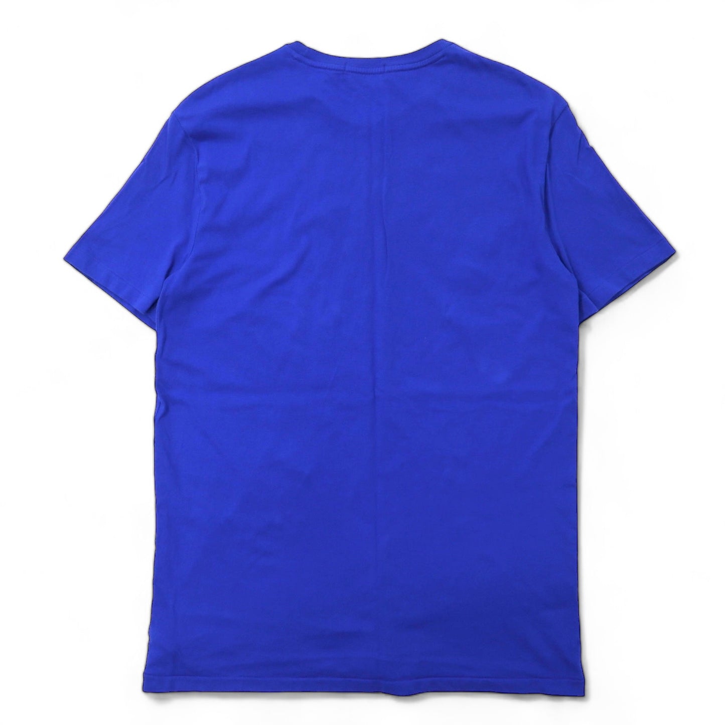 POLO RALPH  LAUREN ポロベア プリント Tシャツ M ブルー コットン CUSTOM SLIM FIT