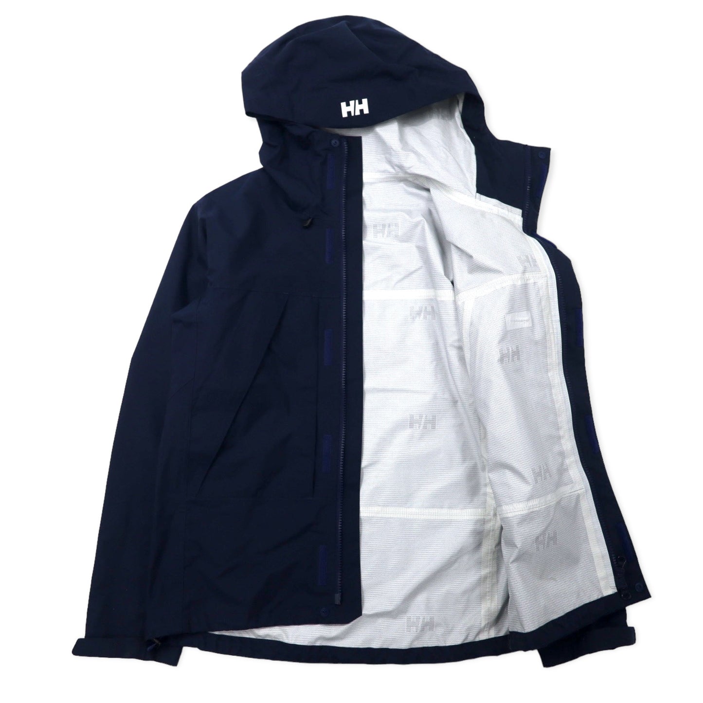 HELLY HANSEN マウンテンパーカー スカンザ ライト ジャケット S ネイビー ナイロン HELLY TECH 防水透湿 Men’s Scandza Light Jacket HOE11505