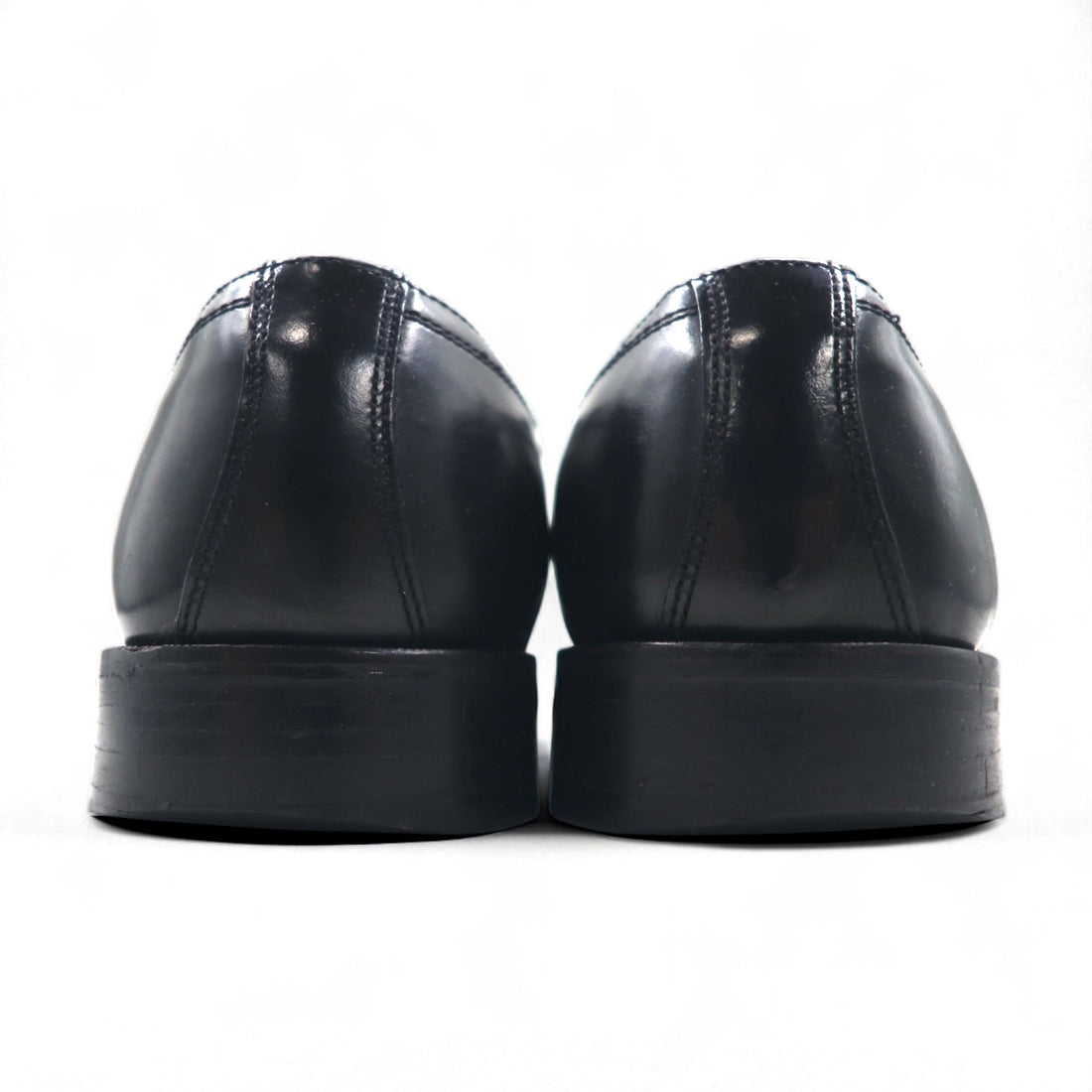 NUNN BUSH 90s DRESS FLEX Straight-Tip Dress Shoes, Size 27cm, Black Leather, 81554 332052
