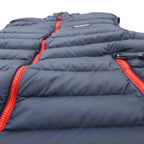 Patagonia ダウン セーター ベスト S ネイビー グースダウン 84622 フルジップ ハイネック