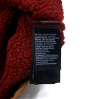 THE NORTH FACE Half Zip Fleece Jacket M Red Polyester