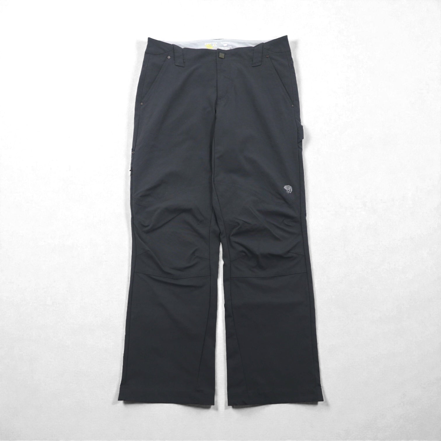 MOUNTAIN HARDWEAR アウトドア クライミングパンツ トレッキングパンツ ジャージ L グレー ナイロン 防水 ストレッチ PIERO PANT OM2819