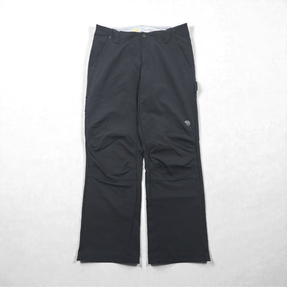 MOUNTAIN HARDWEAR アウトドア クライミングパンツ トレッキングパンツ ジャージ L グレー ナイロン 防水 ストレッチ PIERO PANT OM2819