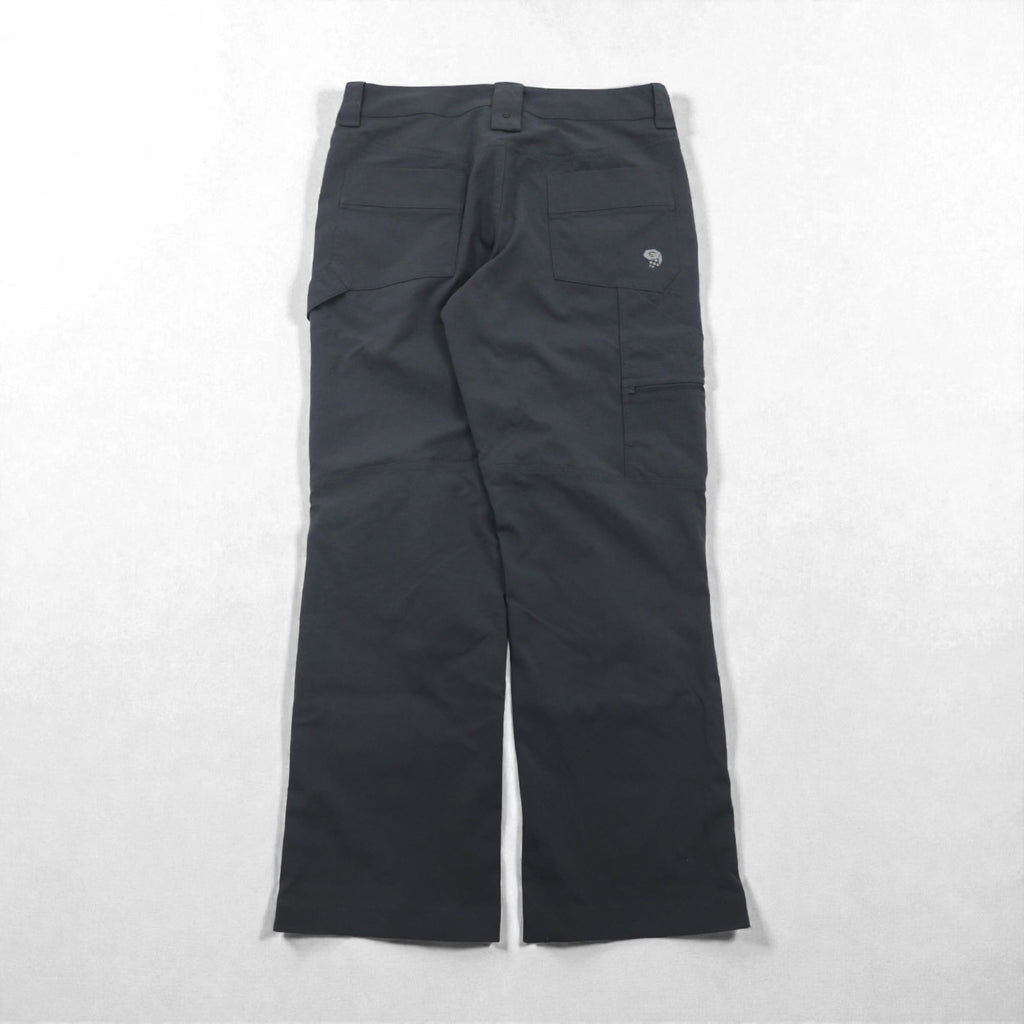 MOUNTAIN HARDWEAR アウトドア クライミングパンツ トレッキングパンツ ジャージ L グレー ナイロン 防水 ストレッチ PIERO PANT OM2819