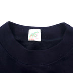 ARS イタリア製 マリン刺繍 スウェット XL ネイビー コットン 裏起毛 Ocean Majesty