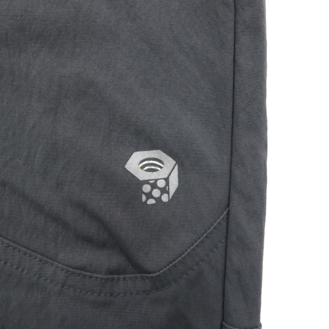 MOUNTAIN HARDWEAR PIERO PANT OM2819, Jersey L, Gray Nylon Waterproof Stretch Climbing/Trekking Pants