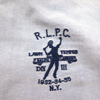 Ralph Lauren 90s RLPC Oxford Button-Down Shirt, Size L, Blue, 1932-34-35, NY, with One-Point Embroidery