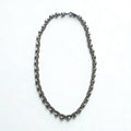 Vintage Silver Necklace ティアドロップ 2WAY ネックレス 2連 ブレスレット PT100 SV シルバー プラチナ