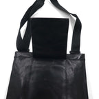 PORTER ( 吉田カバン ) 日本製 オールレザー ショルダーバッグ サコッシュ ブラック レザー クロスボディ