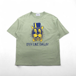 BLACKWEIRDOS プリント DAG Tee Ｔシャツ L グリーン 24SP-T502 日本製