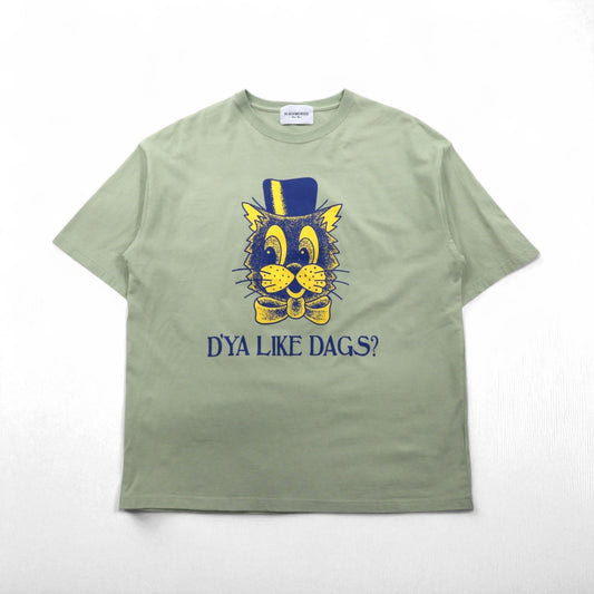 BLACKWEIRDOS プリント DAG Tee Ｔシャツ L グリーン 24SP-T502 日本製