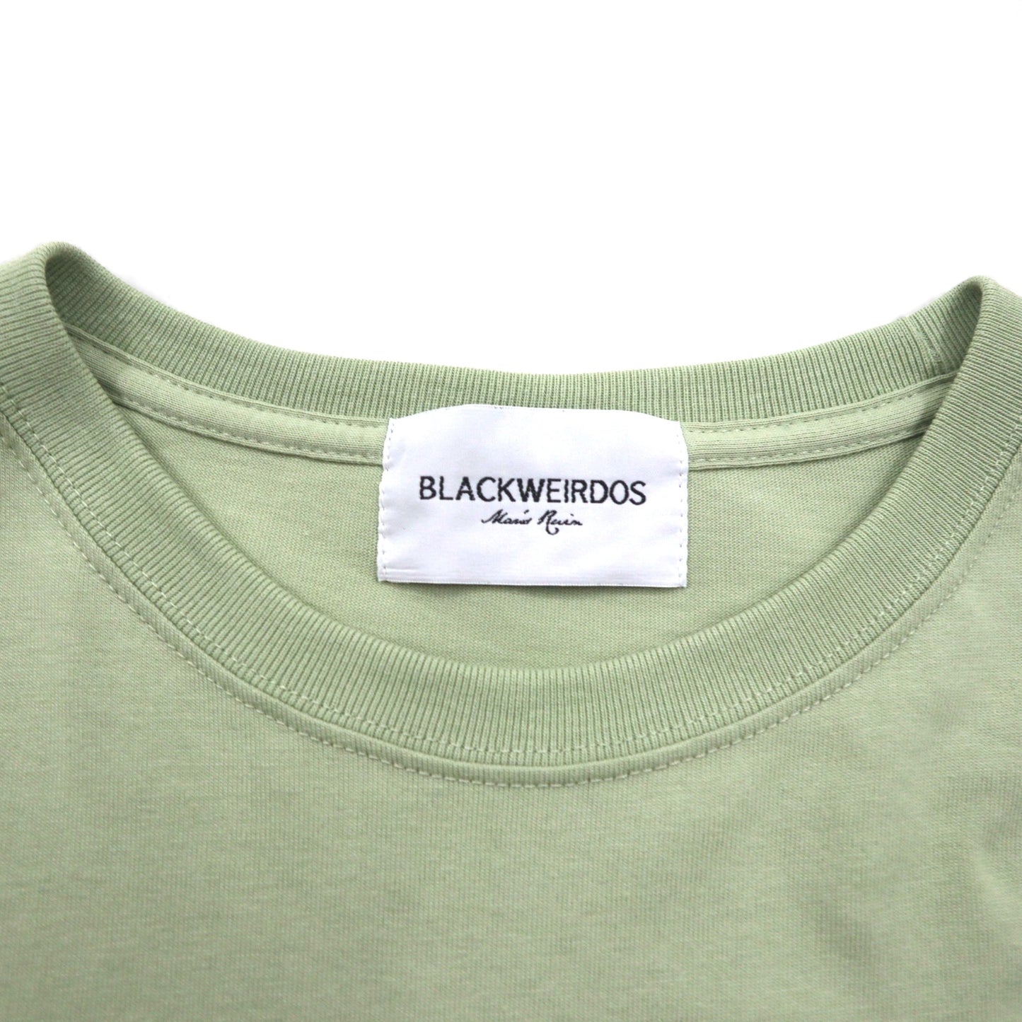 BLACKWEIRDOS プリント DAG Tee Ｔシャツ L グリーン 24SP-T502 日本製