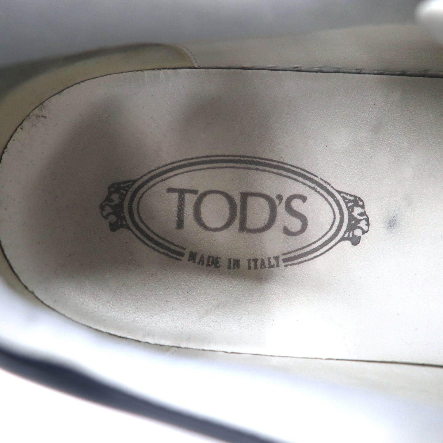 TOD'S レザー スニーカー 28cm ネイビー イタリア製