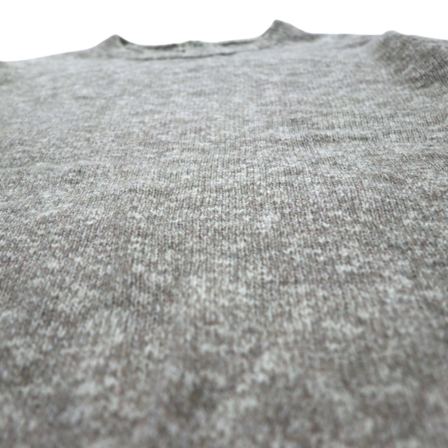 L.L.Bean クルーネック コットン ニット セーター XL ベージュ 502809