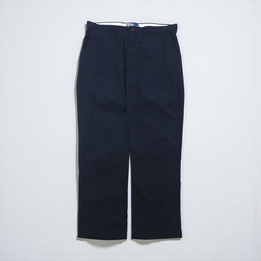 Polo Ralph Lauren 90年代 SUFFIELD PANT チノパンツ ワークパンツ L ネイビー コットン