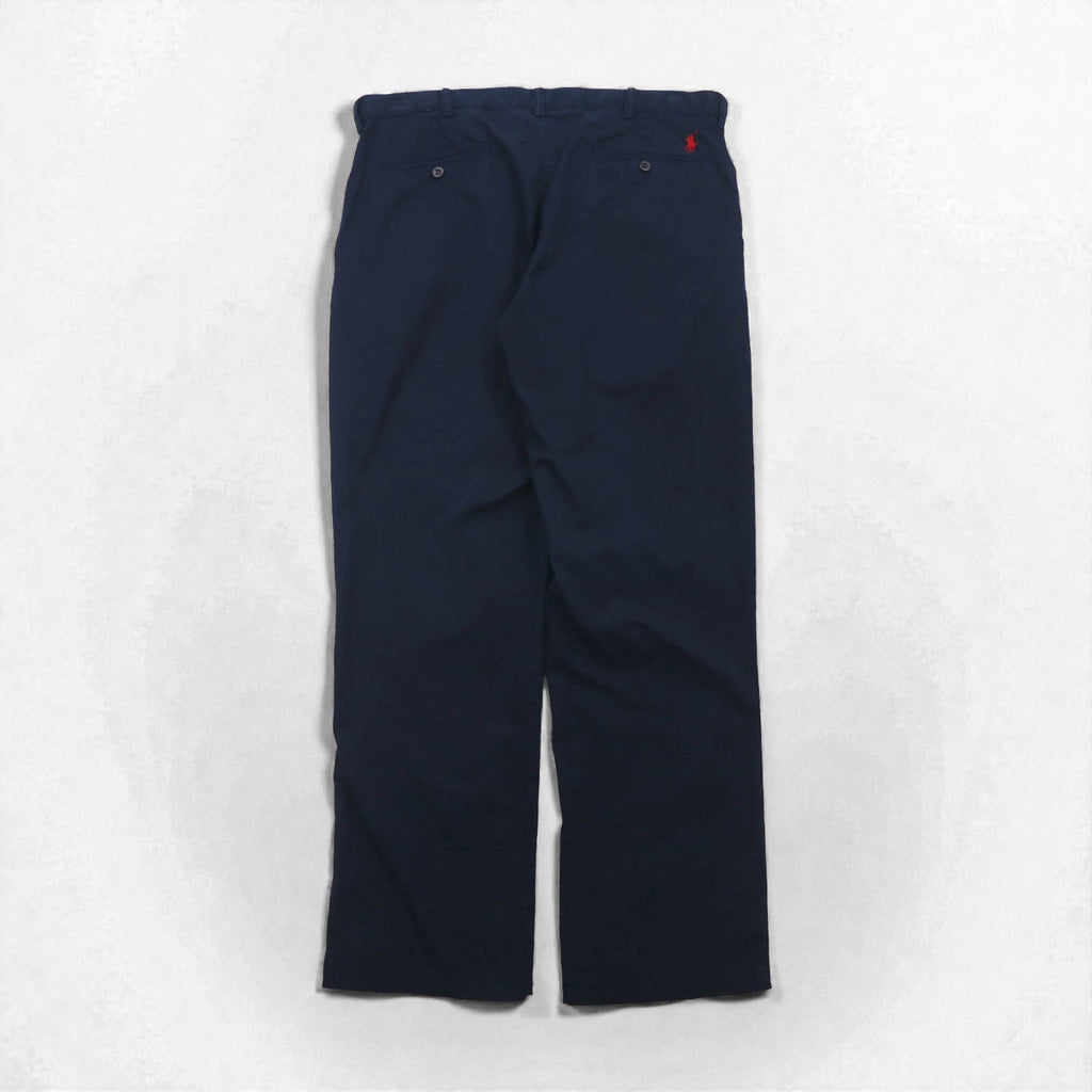 Polo Ralph Lauren 90年代 SUFFIELD PANT チノパンツ ワークパンツ L ネイビー コットン