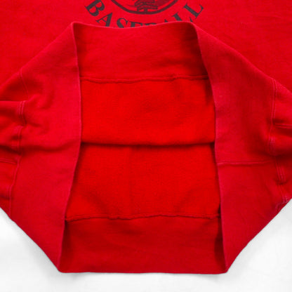 Champion リバースウィーブ PREMIUM REVERSE WEAVE スウェット XL レッド 裏起毛 ベースボール EAGLES BASEBALL