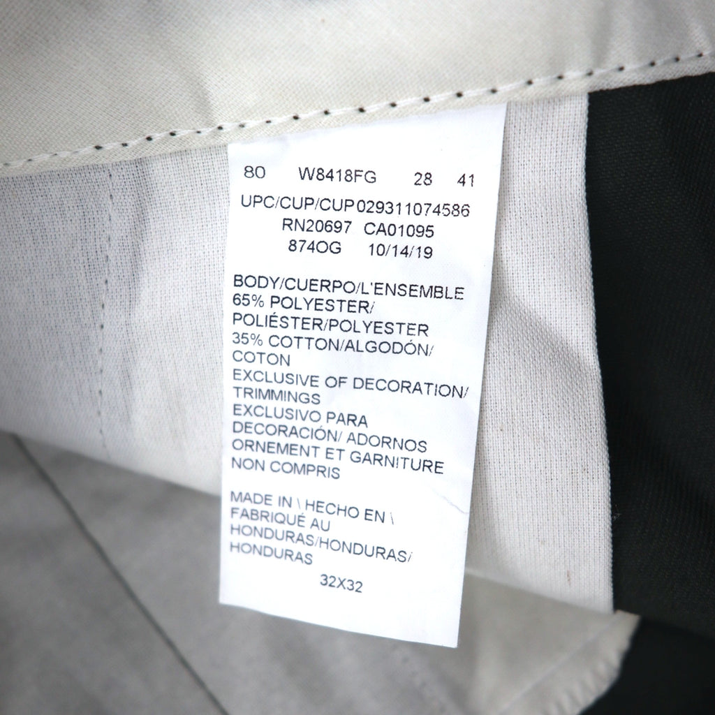 Dickies 874 チノパンツ ワークパンツ M カーキ ポリエステル コットン ホンジュラス製
