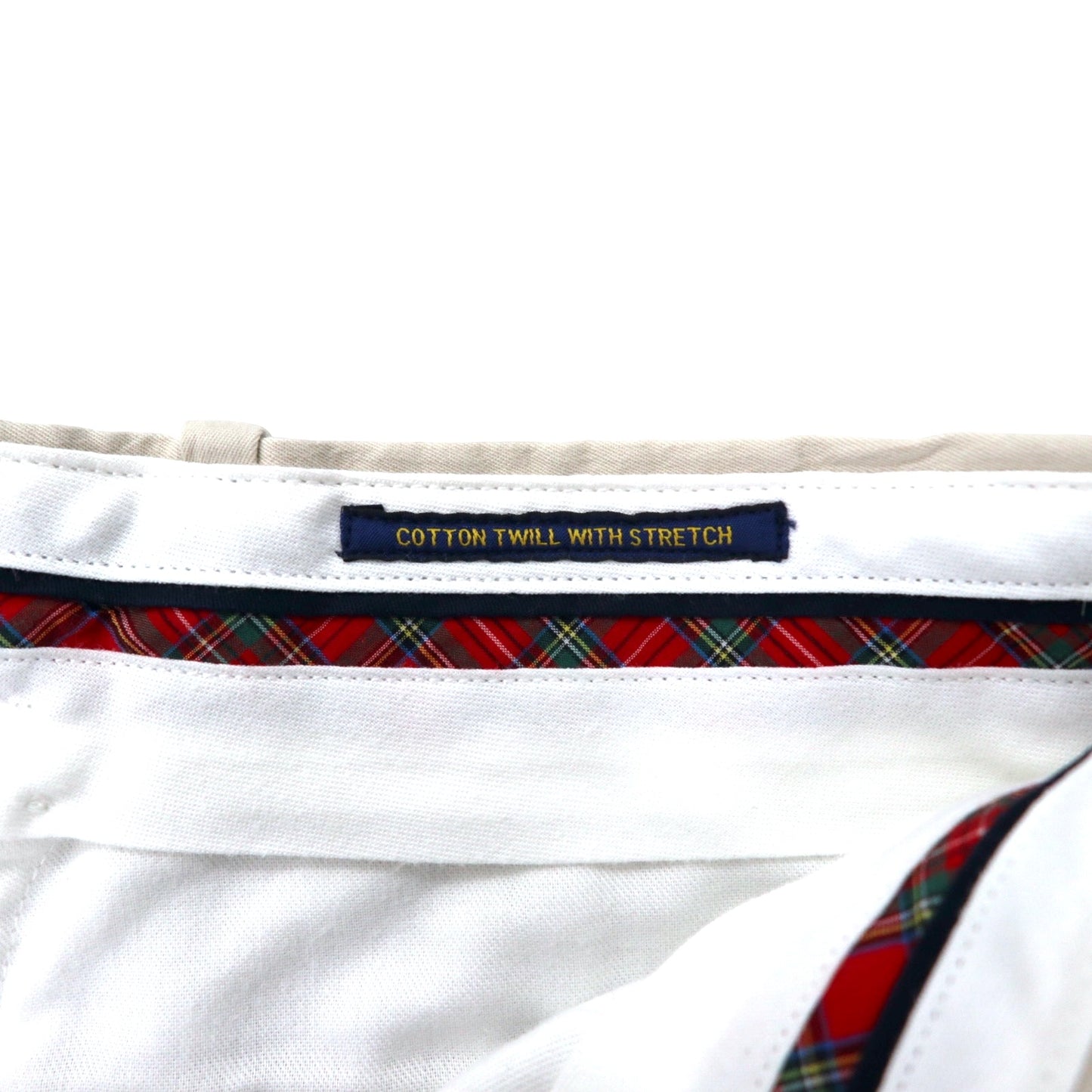 POLO GOLF RALPH  LAUREN ポロチノ ショーツ ハーフパンツ 34 ベージュ コットン ストレッチ COTTON TWILL WITH STRETCH