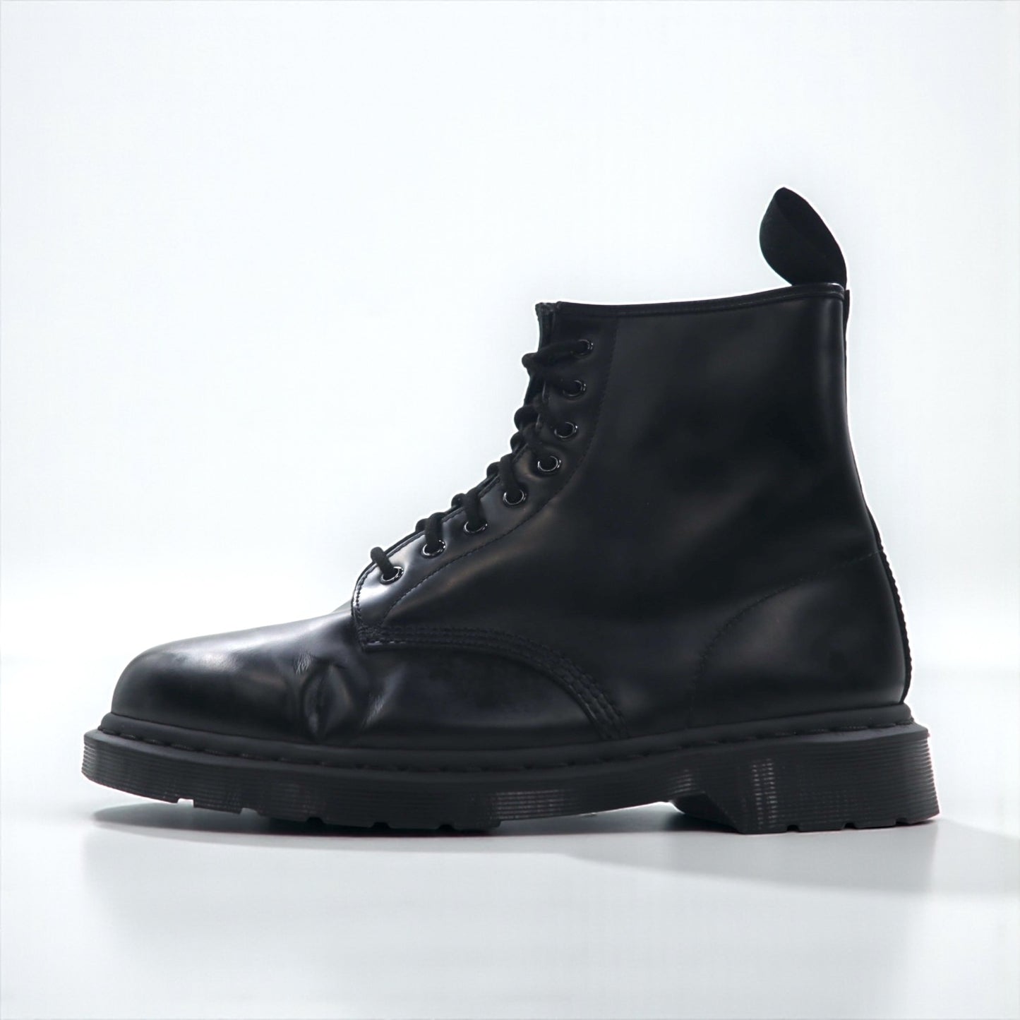 Dr.Martens 8ホールブーツ 1460 MONO 8EYE BOOT ブラックステッチ レースアップブーツ 30cm レザー
