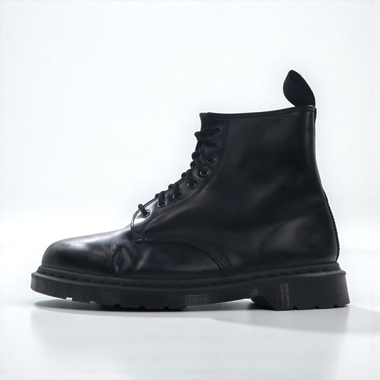 Dr.Martens 8ホールブーツ 1460 MONO 8EYE BOOT ブラックステッチ レースアップブーツ 30cm レザー