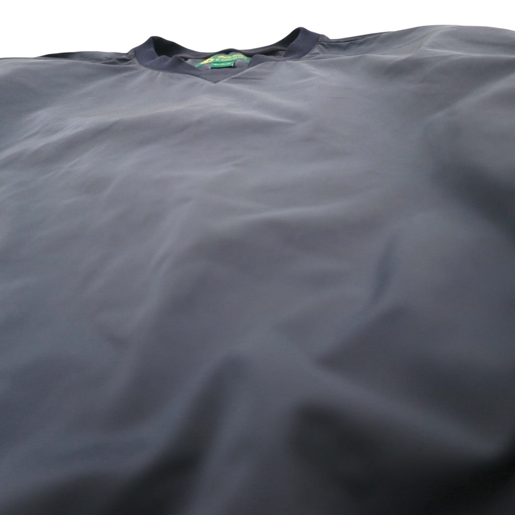 Brooks Brothers Waterproof Pullover Nylon Jacket, Size L, Navy, Side Ribs, St. Andrews Links