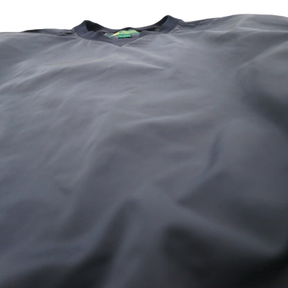 Brooks Brothers ピステ プルオーバー ナイロンジャケット L ネイビー サイドリブ 防水 ST ANDREWS LINKS