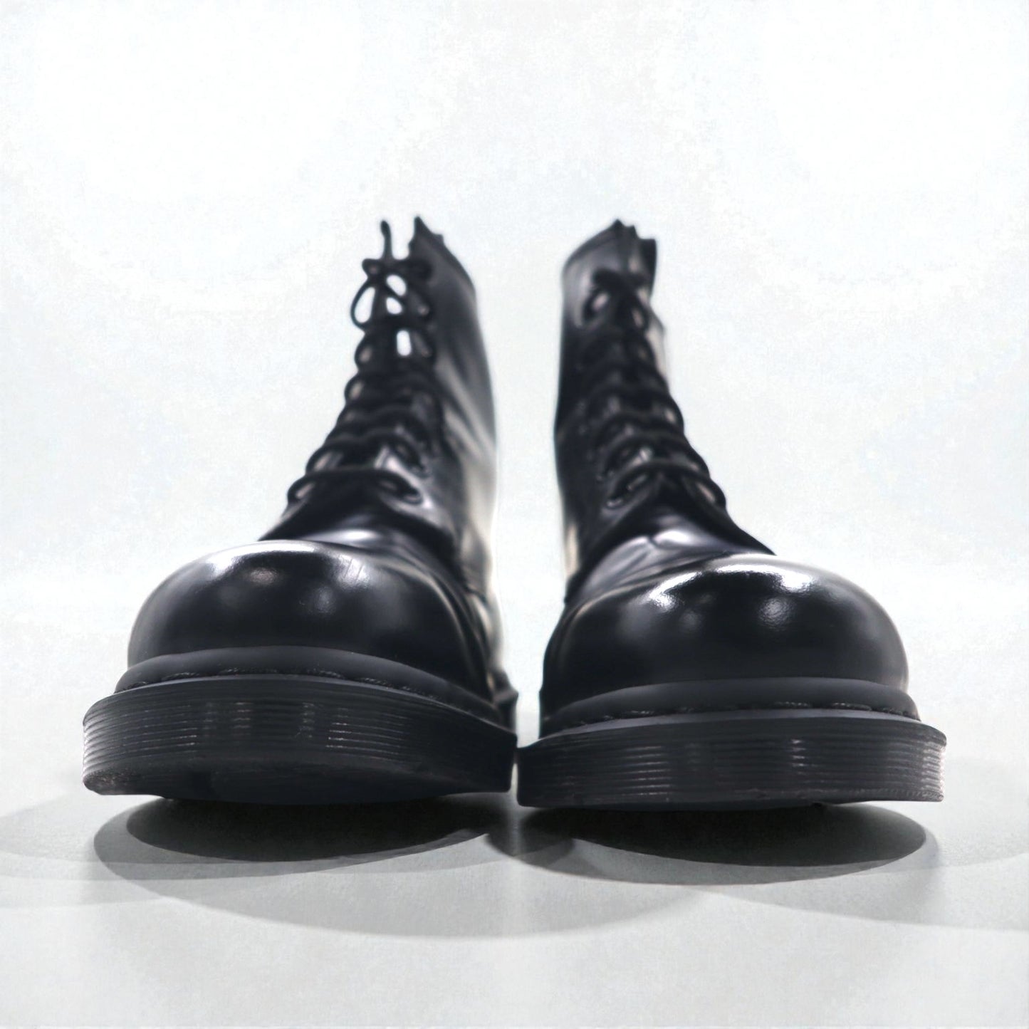 Dr.Martens 8ホールブーツ 1460 MONO 8EYE BOOT ブラックステッチ レースアップブーツ 30cm レザー
